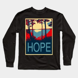 Hope 2-Available In Art Prints-Mugs,Cases,Duvets,T Shirts,Stickers,etc Long Sleeve T-Shirt